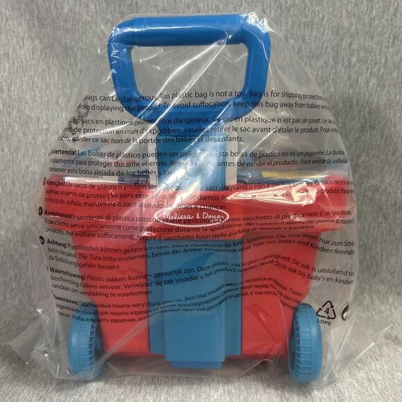 New Melissa & Doug Fill & Roll Grocery Basket Play Set with 11 Pieces Free S&H - Picture 3 of 5